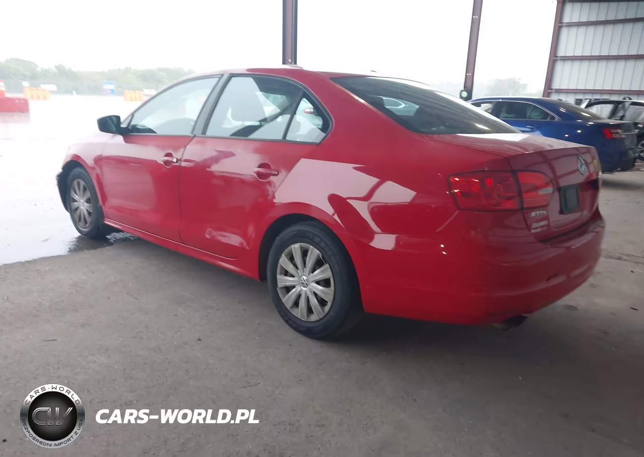 2014 Volkswagen Jetta 2.0L S VIN:3VW2K7AJ8EM234312 - 3