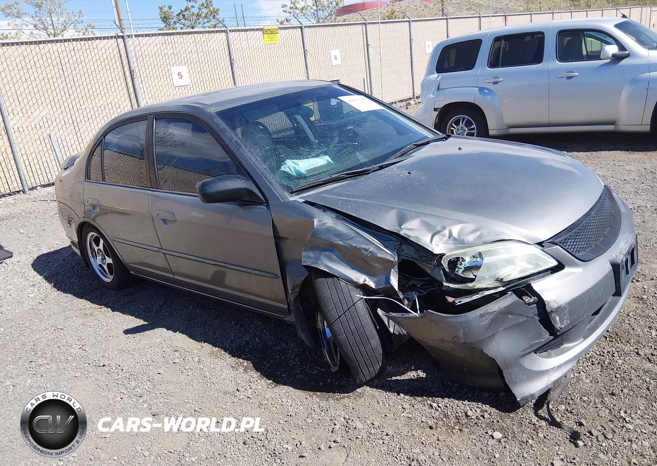 2004 Honda Civic Lx VIN:1HGES15514L018958 - 1