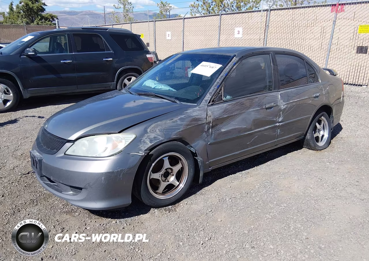 2004 Honda Civic Lx VIN:1HGES15514L018958 - 2