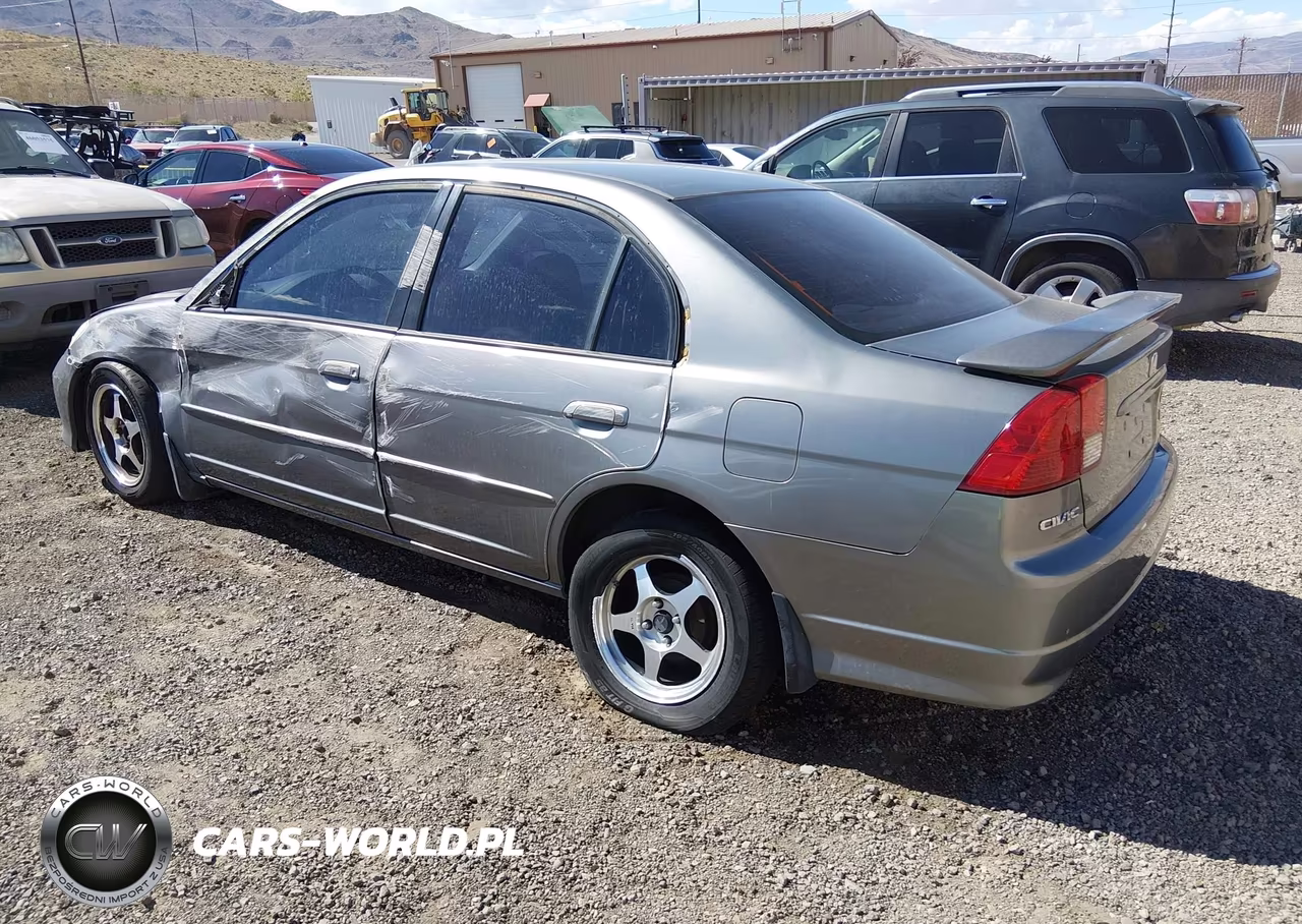 2004 Honda Civic Lx VIN:1HGES15514L018958 - 3