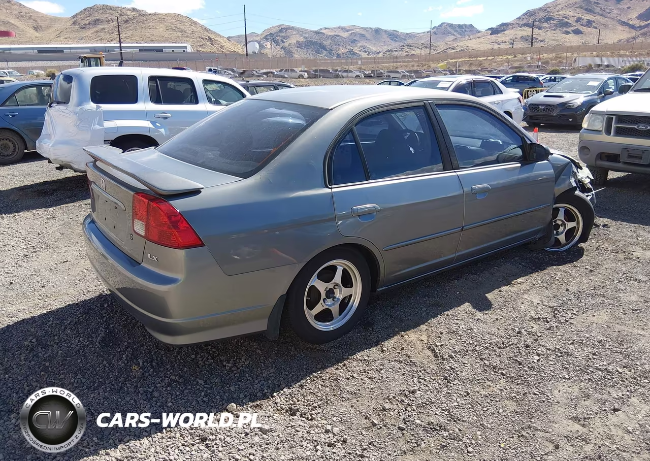 2004 Honda Civic Lx VIN:1HGES15514L018958 - 4
