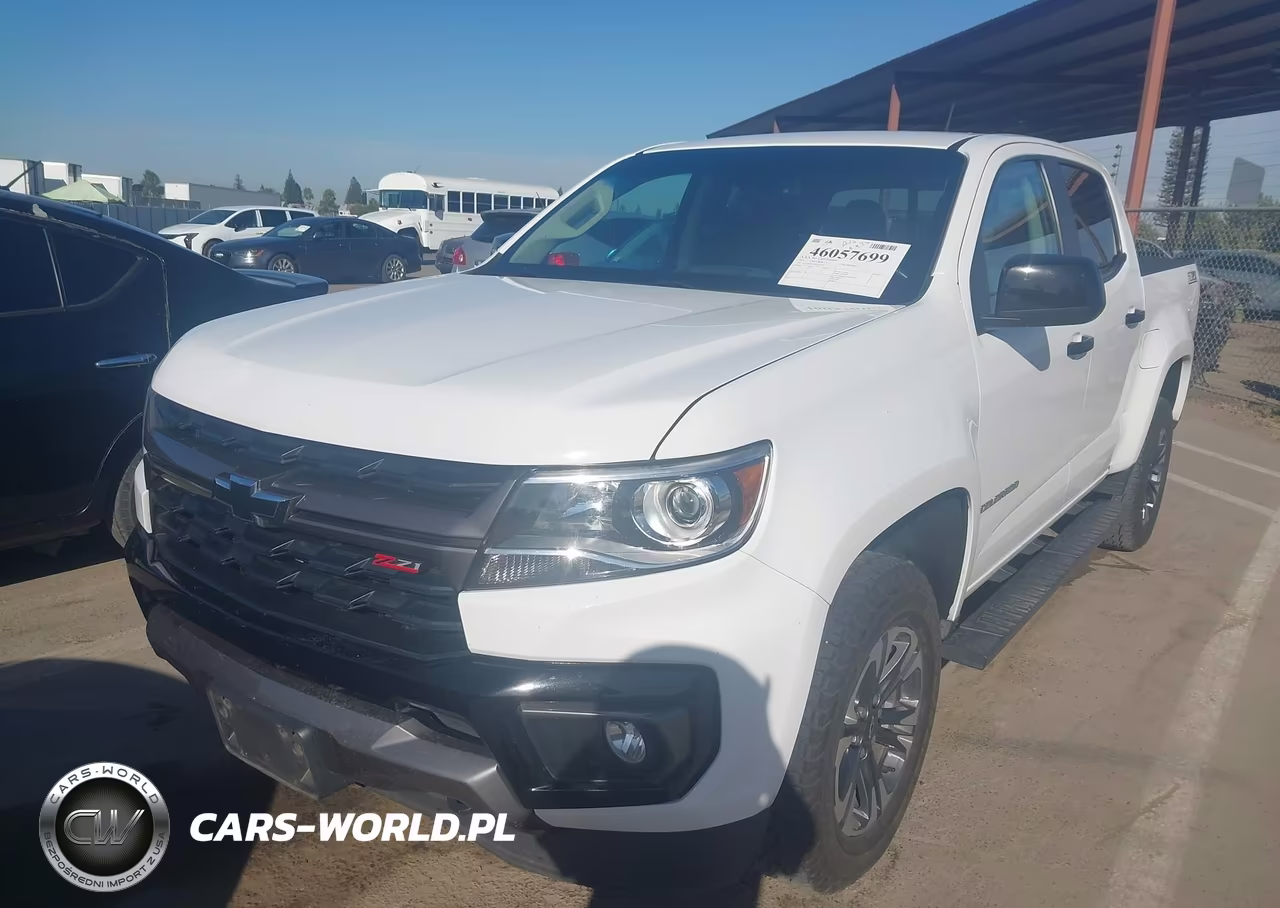 2021 Chevrolet Colorado 2Wd Short Box Z71 VIN:1GCGSDEN5M1223784 - 2