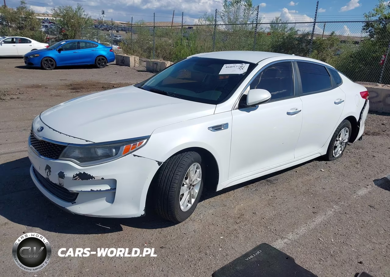 2016 Kia Optima Lx VIN:5XXGT4L30GG020325 - 2