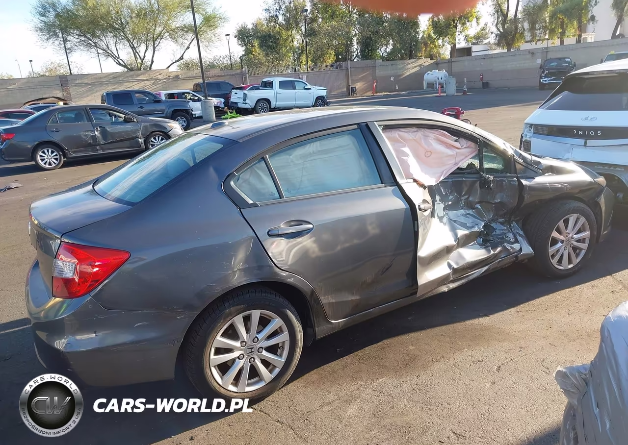 2012 Honda Civic Ex VIN:2HGFB2F81CH540942 - 12