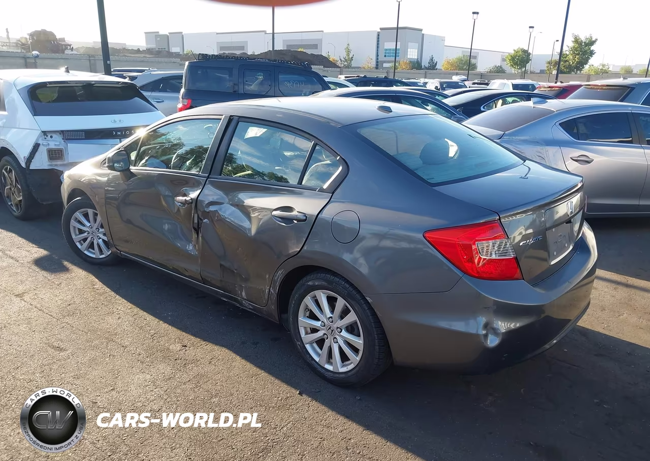 2012 Honda Civic Ex VIN:2HGFB2F81CH540942 - 3