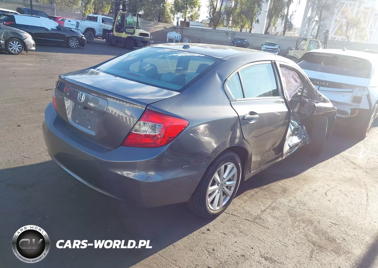 2012 Honda Civic Ex VIN:2HGFB2F81CH540942 - 4