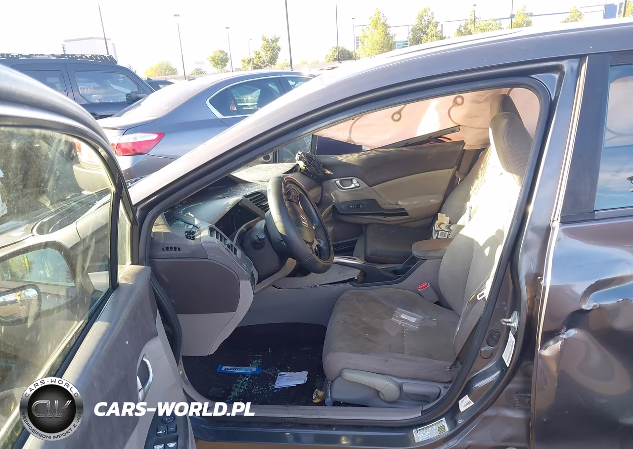 2012 Honda Civic Ex VIN:2HGFB2F81CH540942 - 5