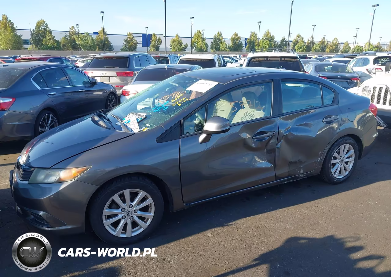 2012 Honda Civic Ex VIN:2HGFB2F81CH540942 - 6
