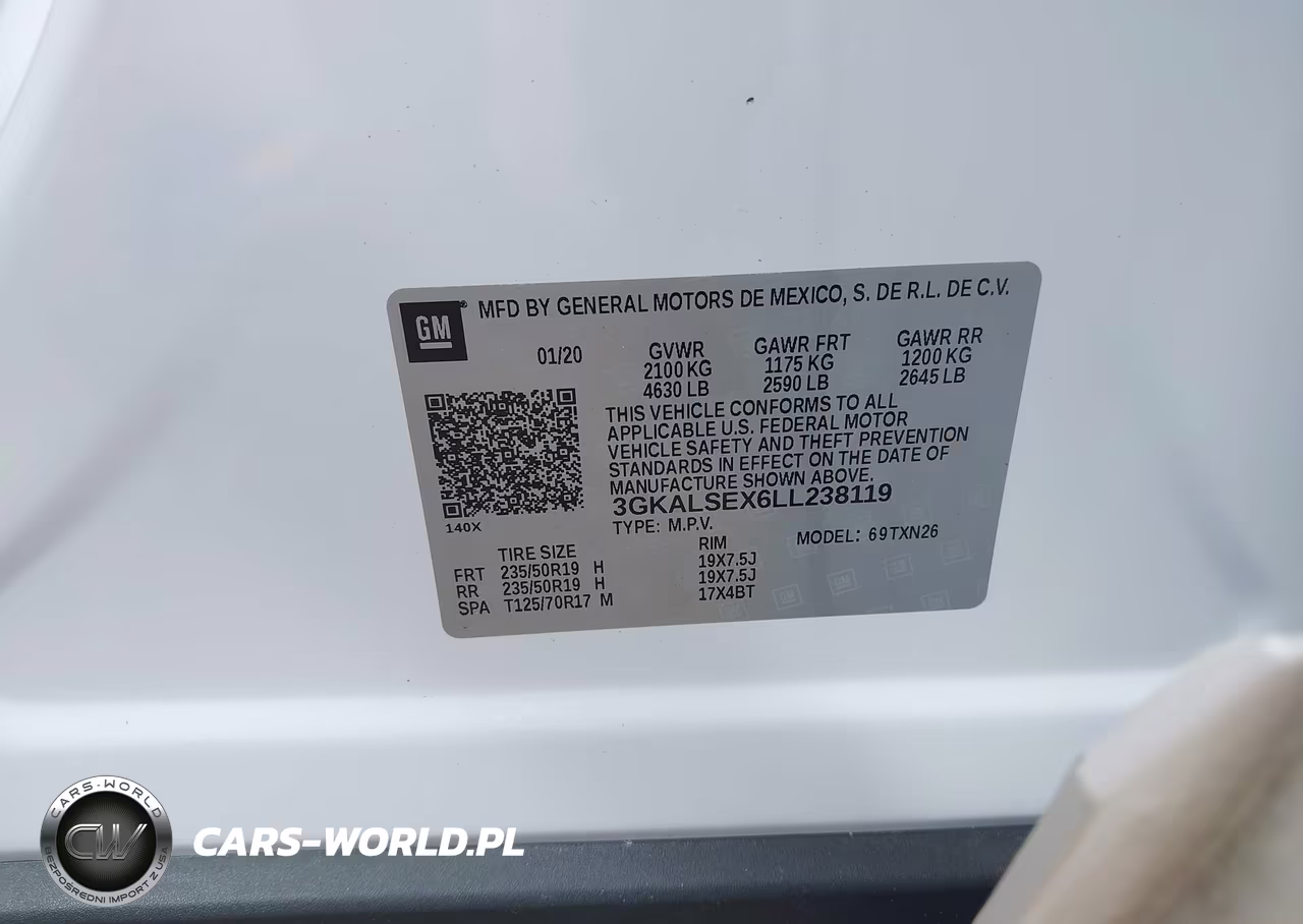 2020 GMC Terrain Fwd Denali VIN:3GKALSEX6LL238119 - 9