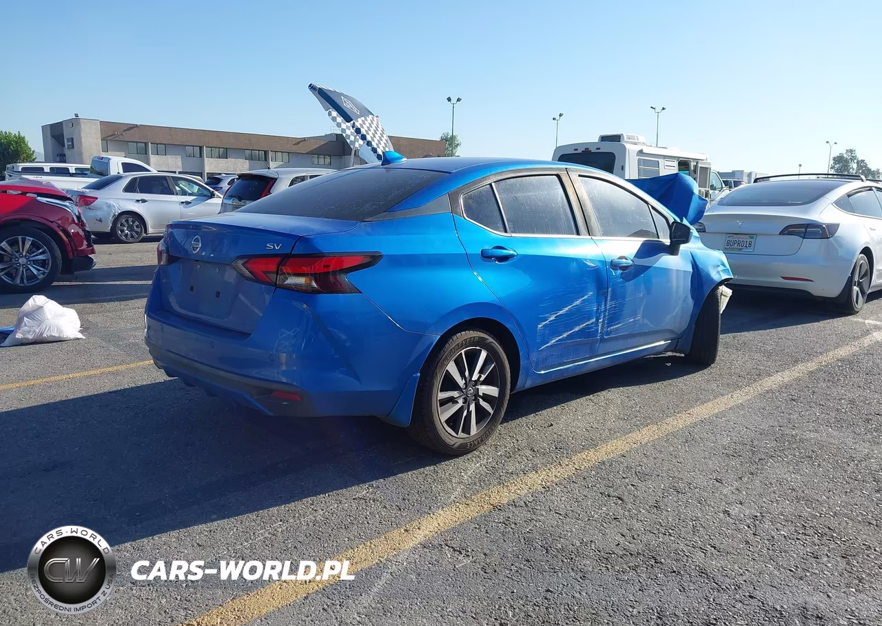 2020 Nissan Versa Sv Xtronic Cvt VIN:3N1CN8EV6LL914684 - 4