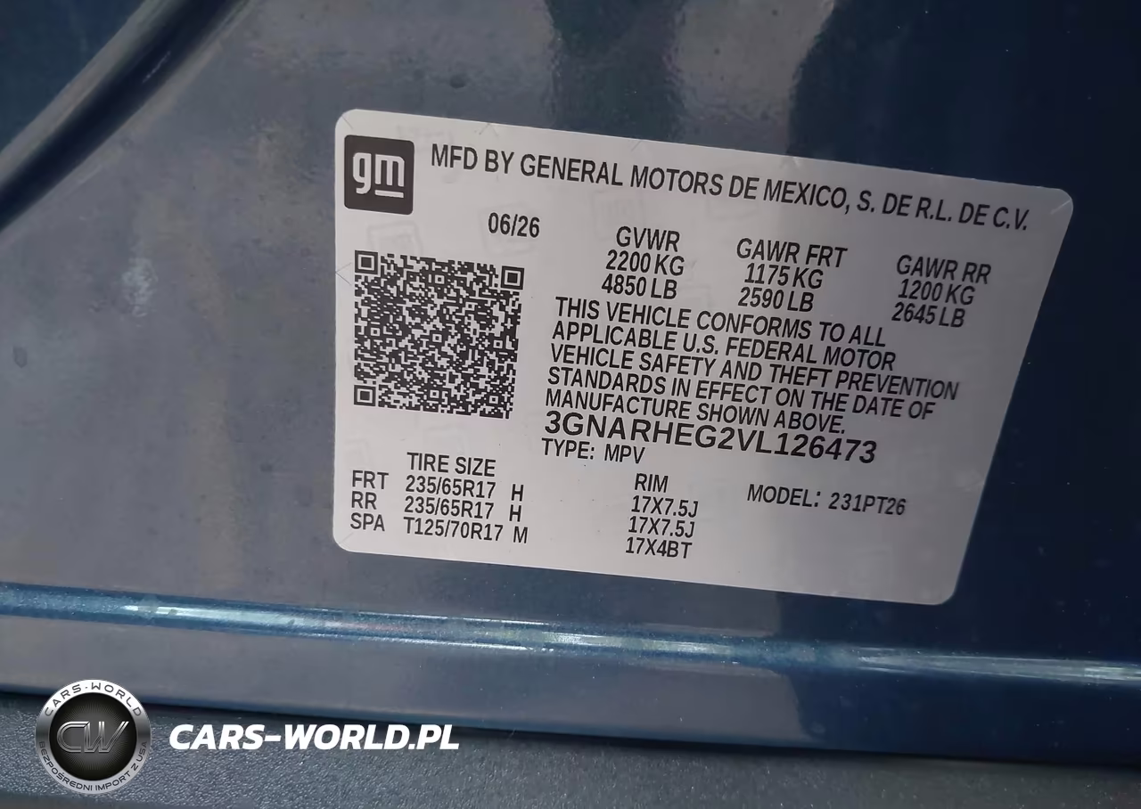 2027 Chevrolet Equinox VIN:3GNARHEG2VL126473 - 9