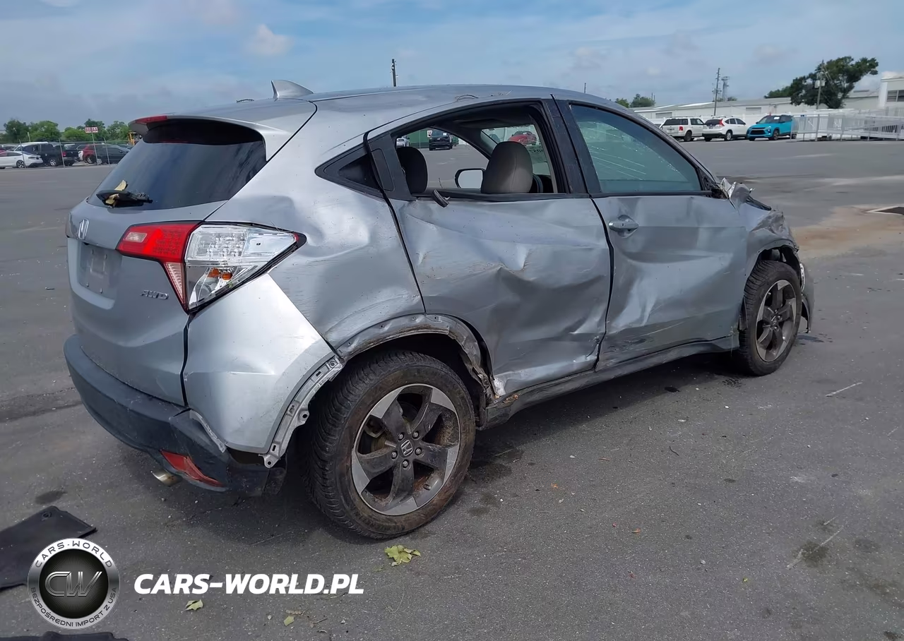 2018 Honda Hr-V Ex VIN:3CZRU6H58JM711873 - 4