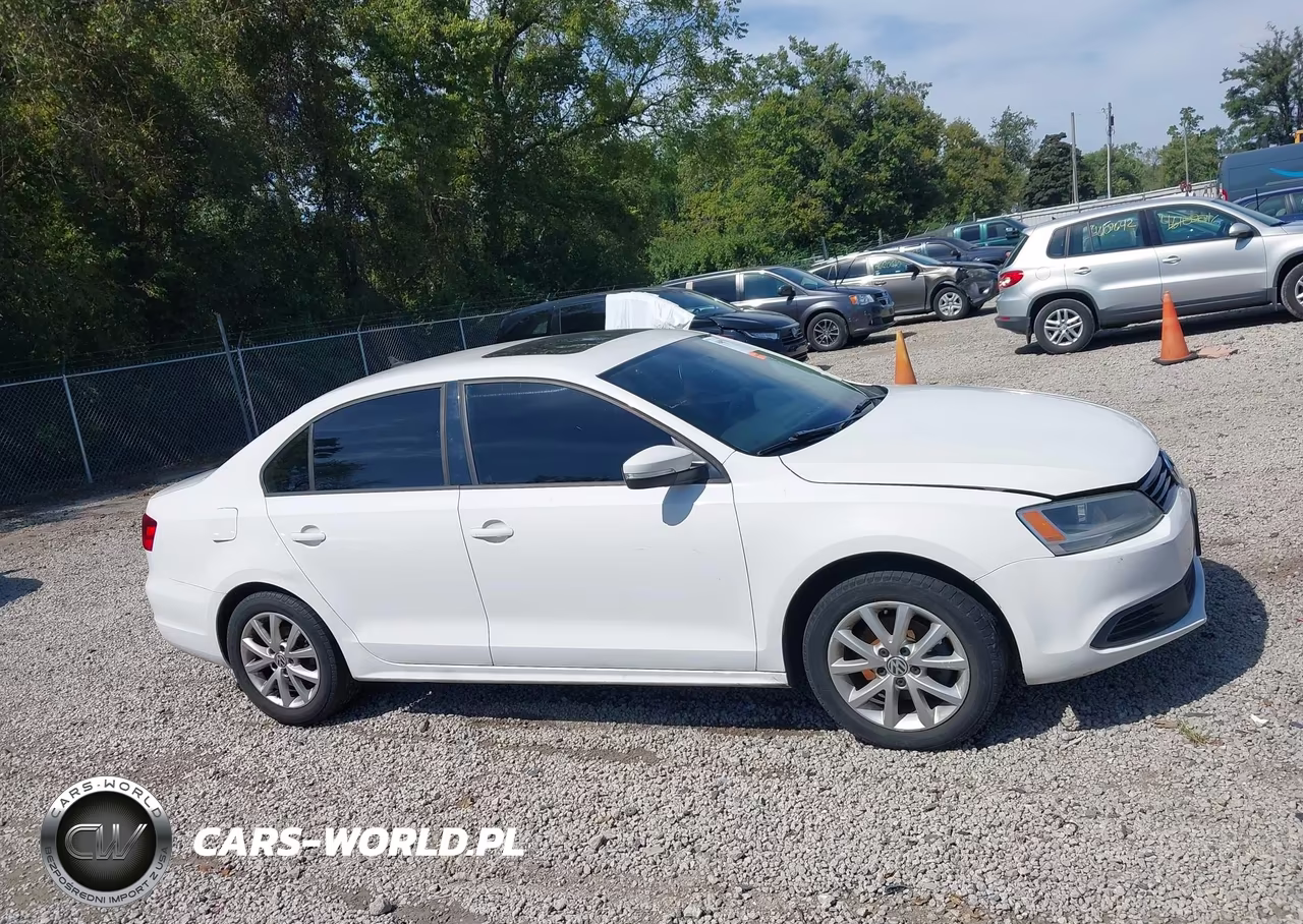 2012 Volkswagen Jetta 2.5L Se VIN:3VWDX7AJXCM388513 - 13