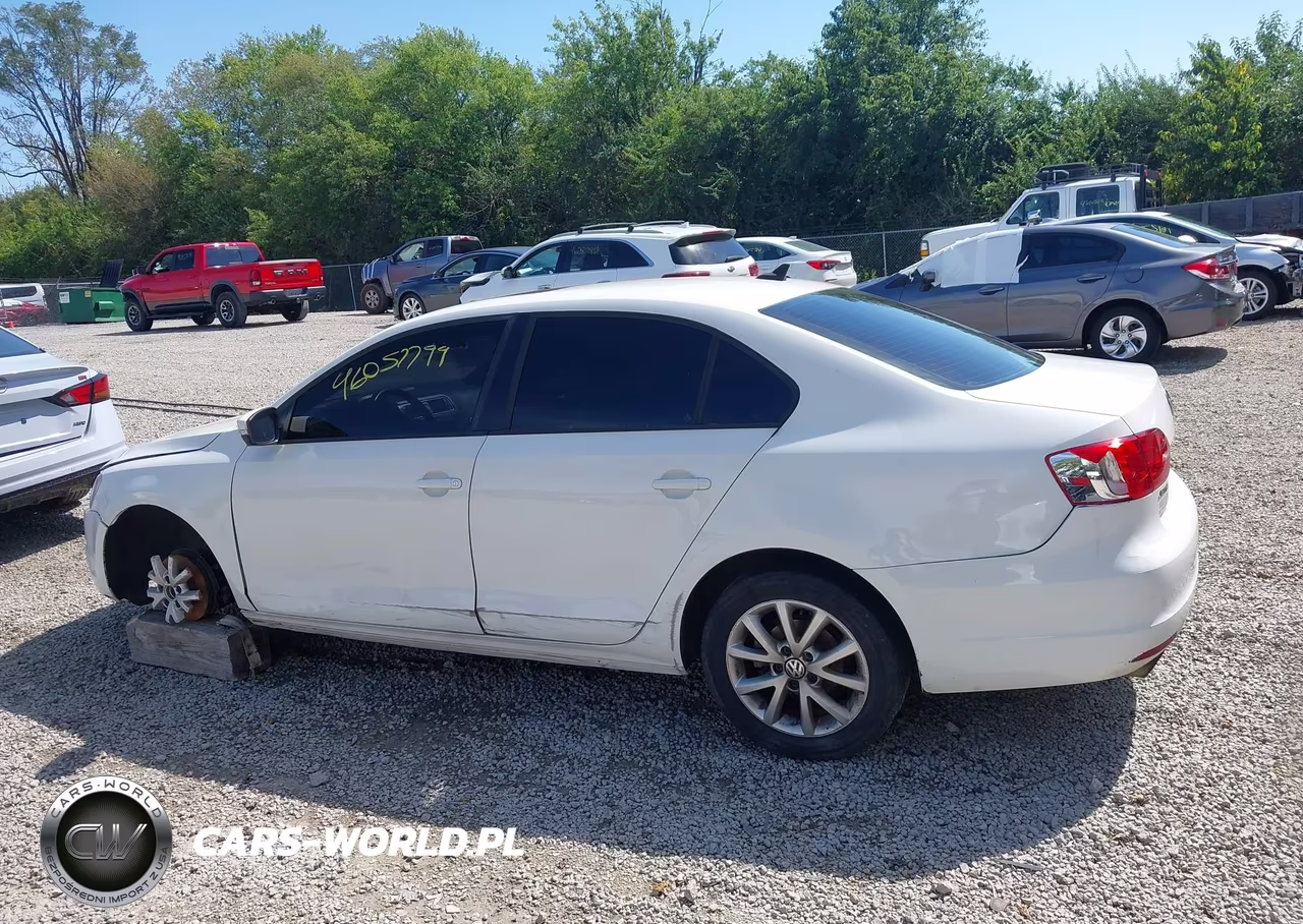 2012 Volkswagen Jetta 2.5L Se VIN:3VWDX7AJXCM388513 - 14