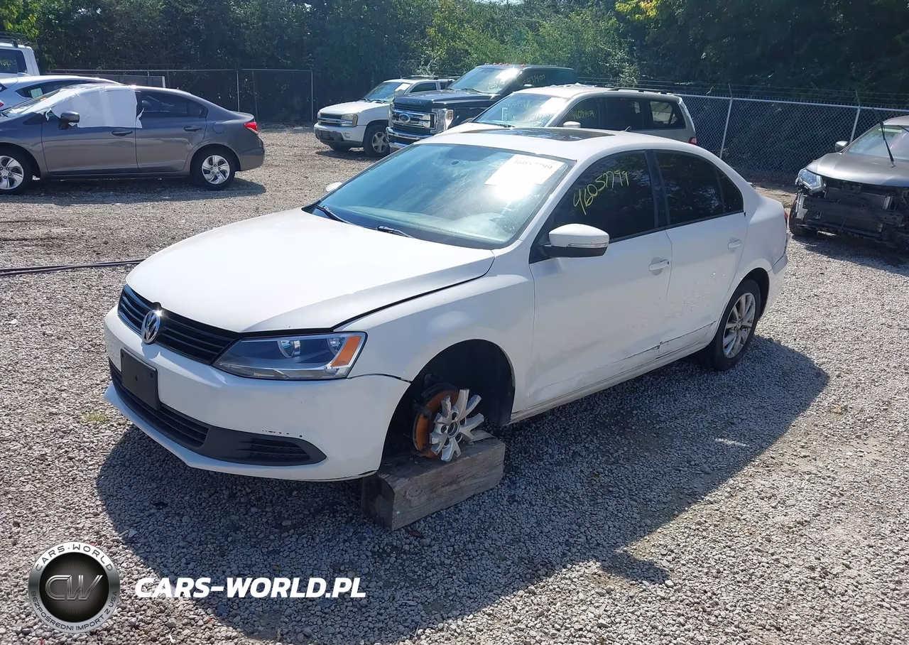 2012 Volkswagen Jetta 2.5L Se VIN:3VWDX7AJXCM388513 - 2