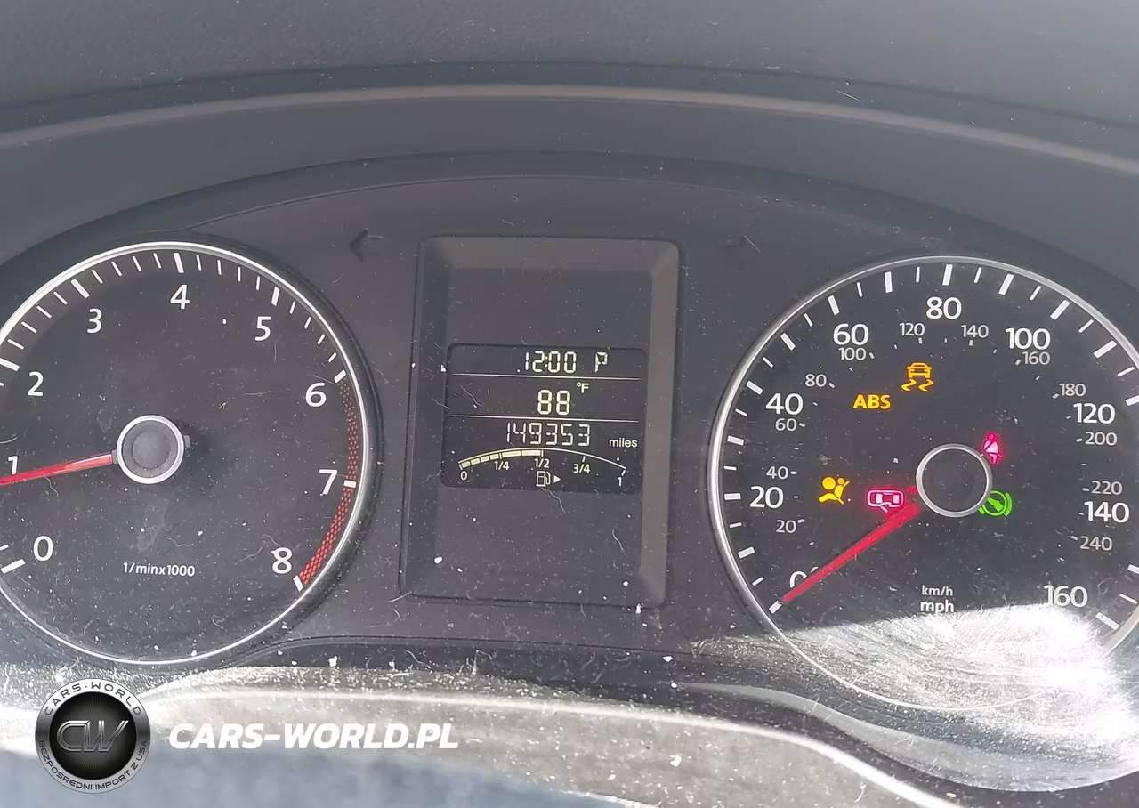 2012 Volkswagen Jetta 2.5L Se VIN:3VWDX7AJXCM388513 - 7