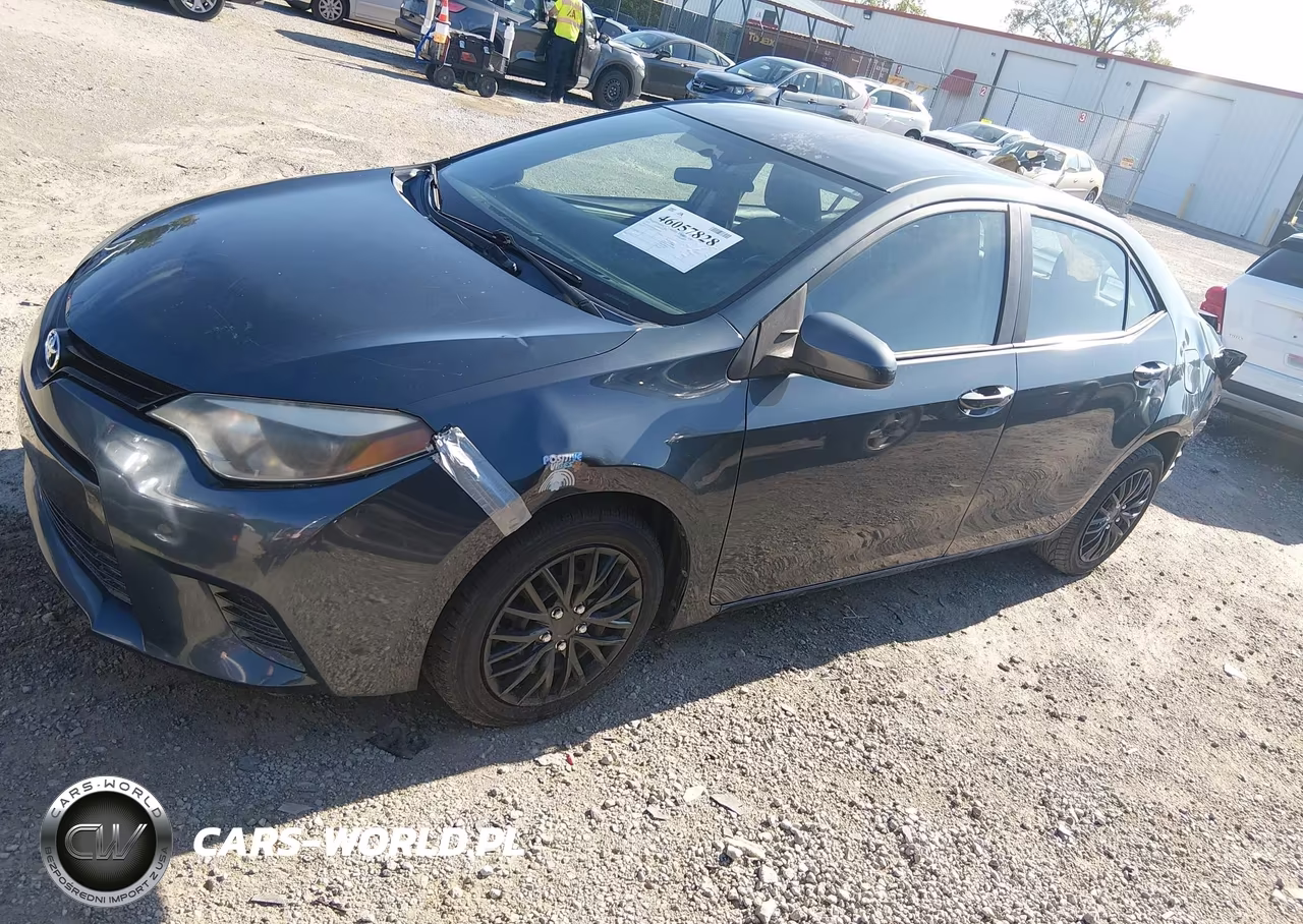 2015 Toyota Corolla Le VIN:5YFBURHE9FP315847 - 2