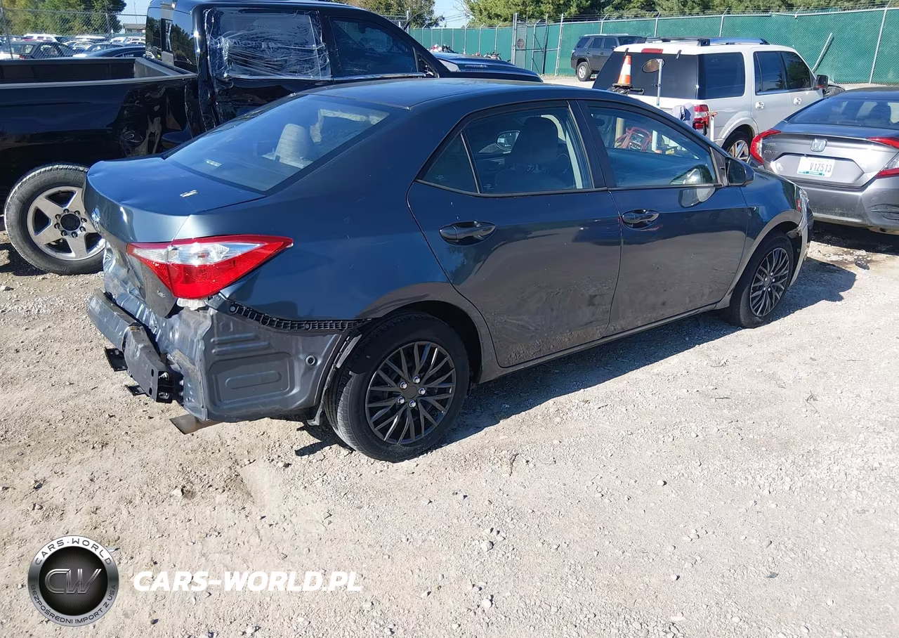 2015 Toyota Corolla Le VIN:5YFBURHE9FP315847 - 4
