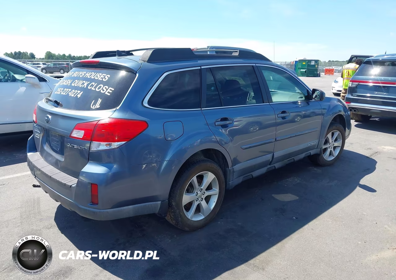 2013 Subaru Outback 2.5I Limited VIN:4S4BRCKCXD3268822 - 4