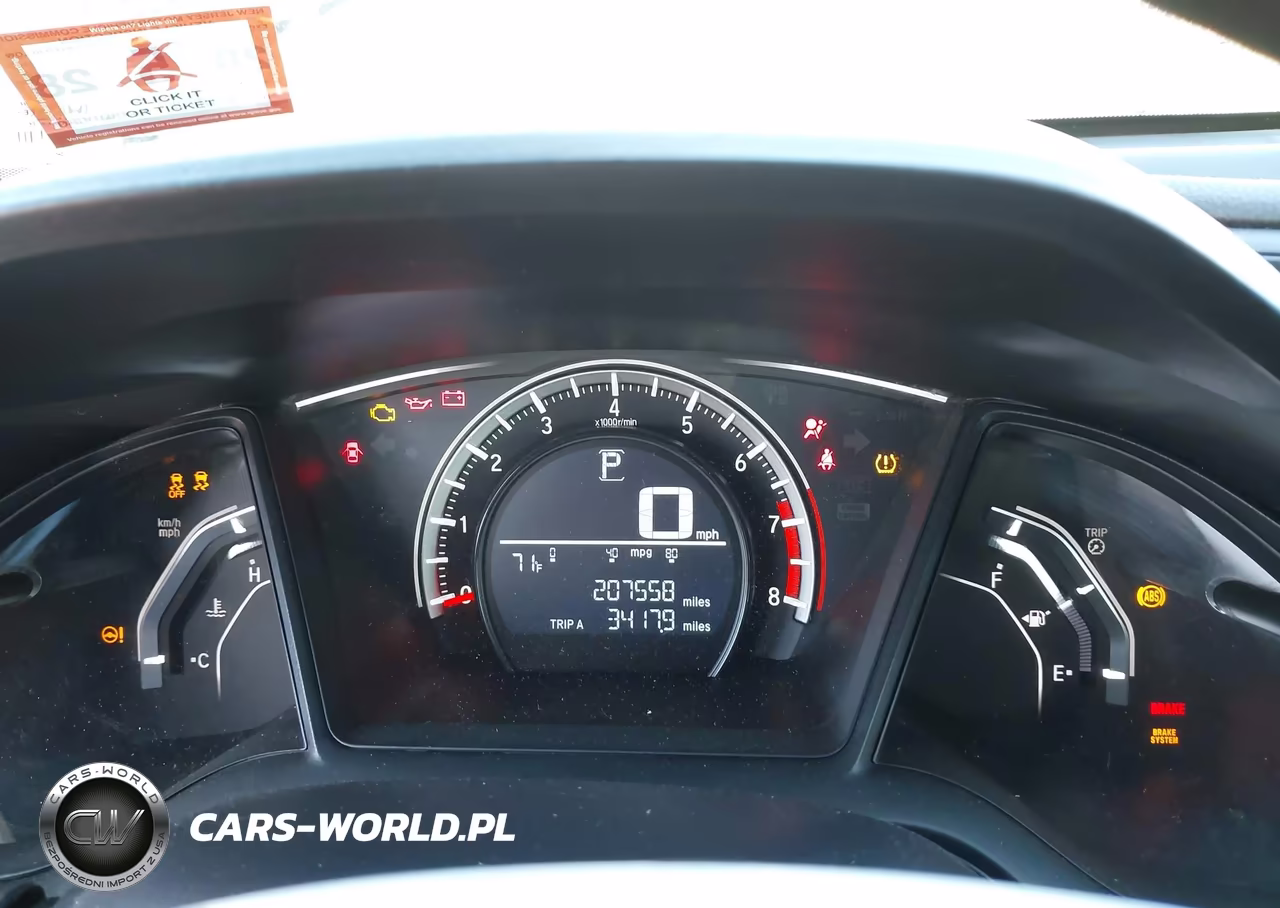 2016 Honda Civic Lx VIN:19XFC2F54GE224759 - 7
