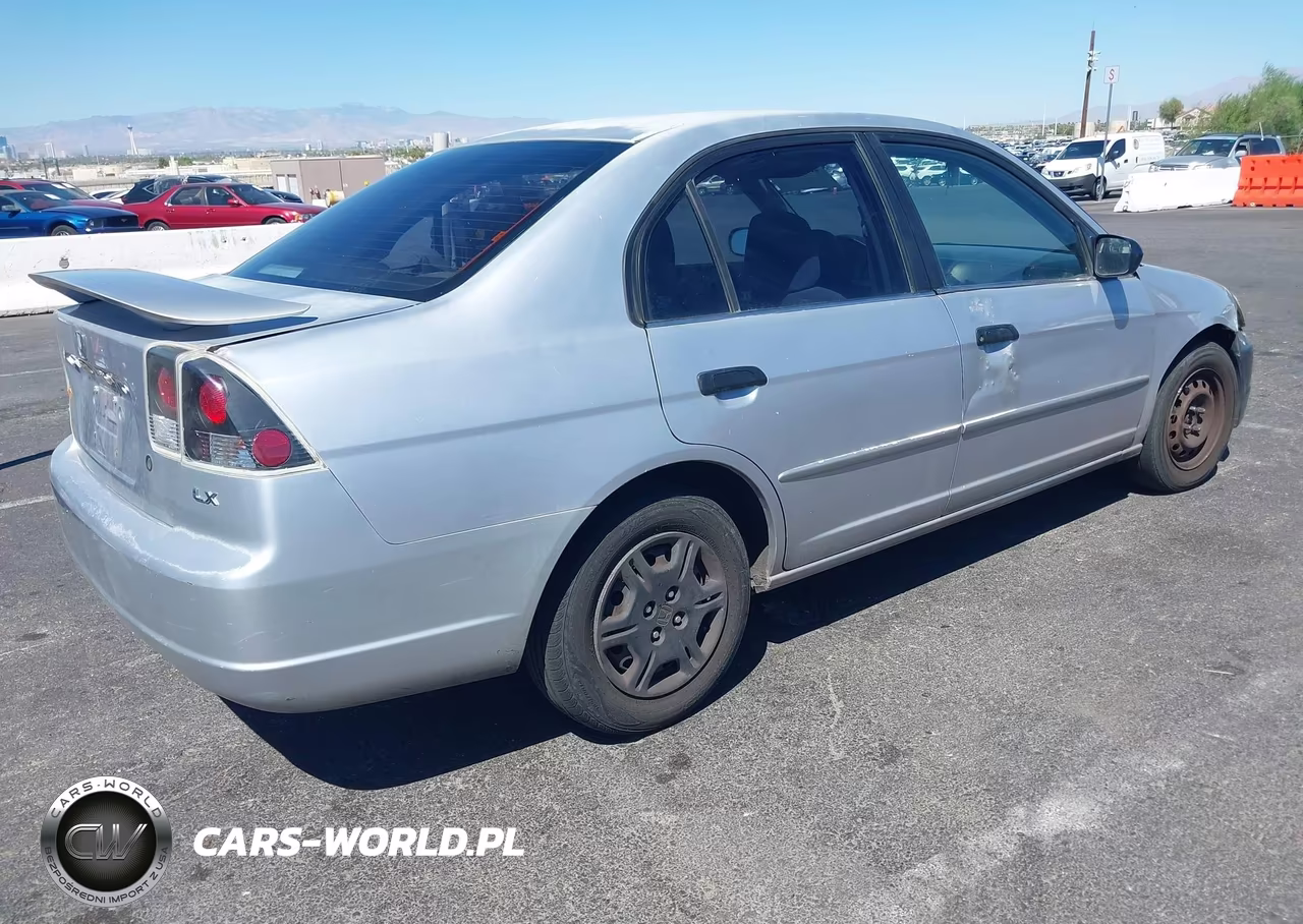 2001 Honda Civic Lx VIN:1HGES165X1L031413 - 4