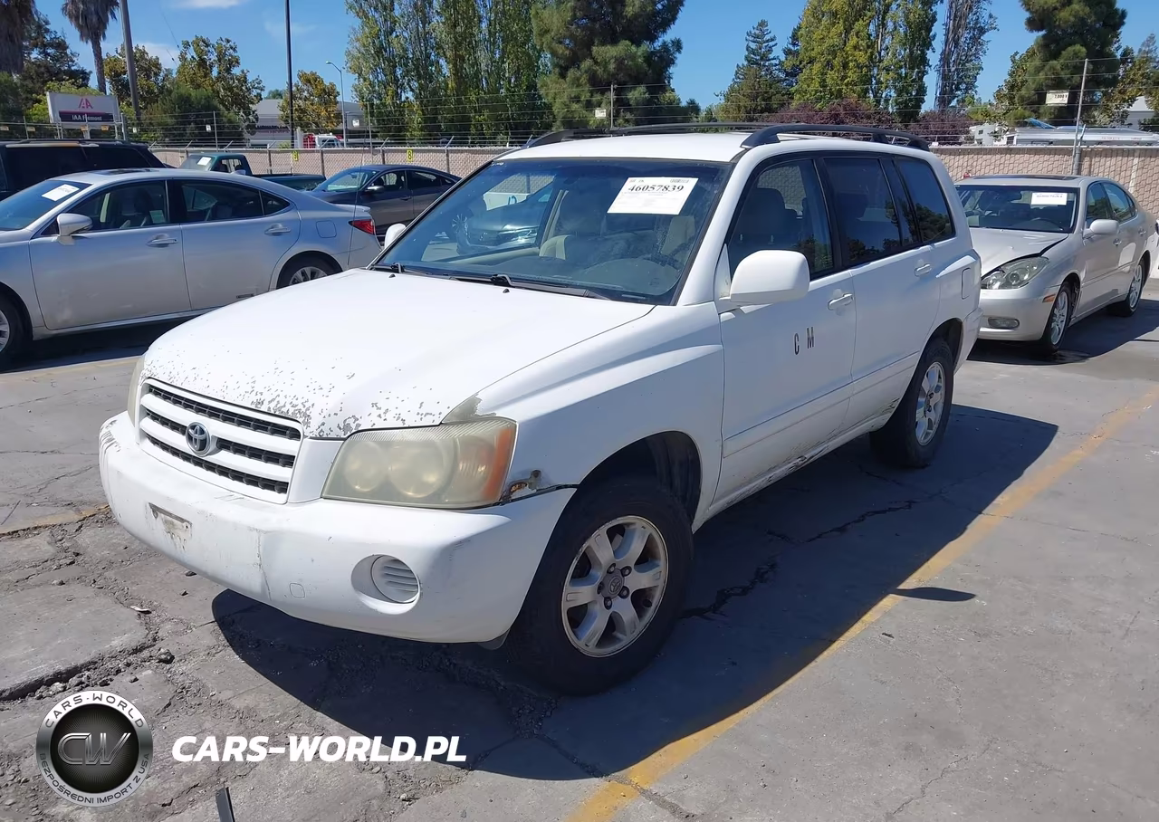 2001 Toyota Highlander VIN:JTEGD21A710005151 - 2