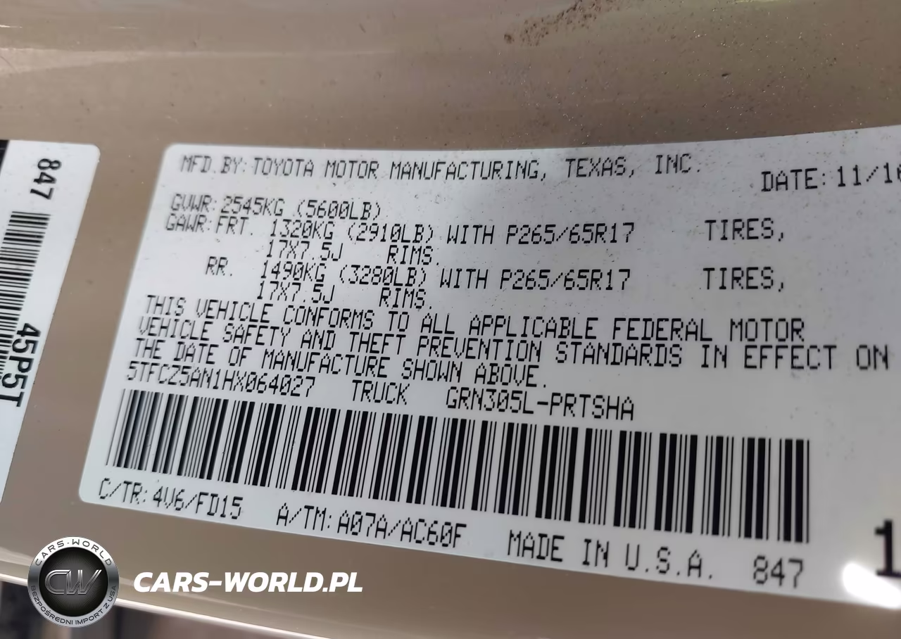 2017 Toyota Tacoma Trd Sport VIN:5TFCZ5AN1HX064027 - 9