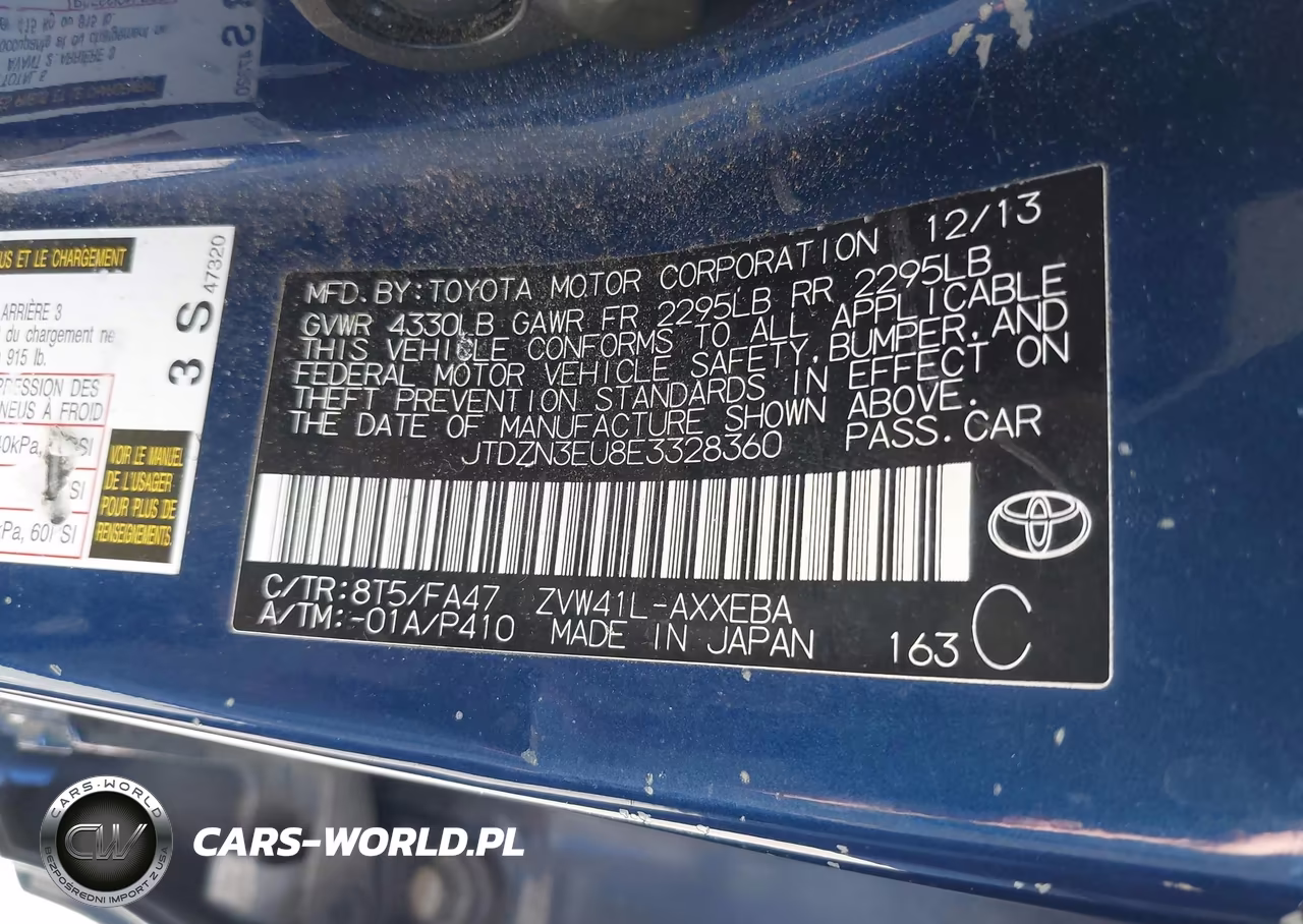 2014 Toyota Prius V Three VIN:JTDZN3EU8E3328360 - 9