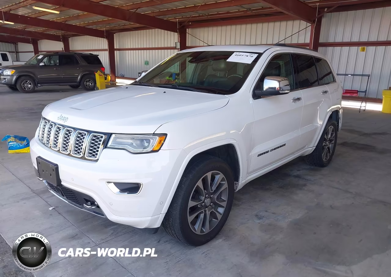 2017 Jeep Grand Cherokee Overland 4X4 VIN:1C4RJFCG3HC676792 - 2
