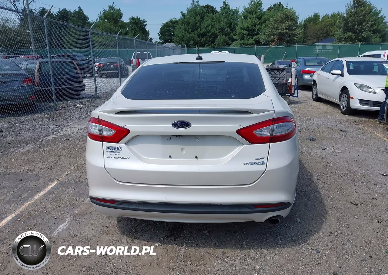 2013 Ford Fusion Hybrid Se VIN:3FA6P0LU3DR218384 - 16