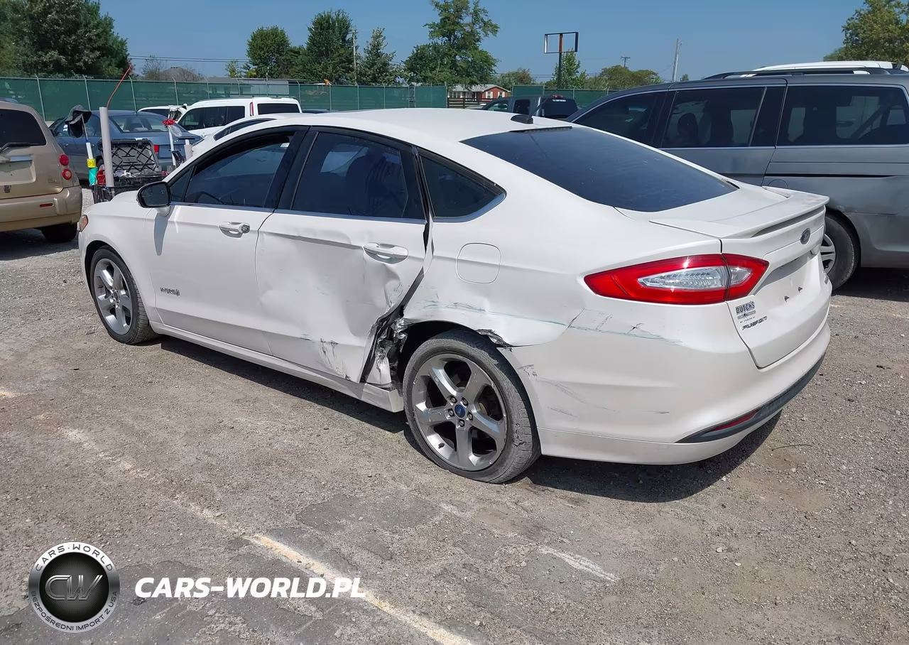 2013 Ford Fusion Hybrid Se VIN:3FA6P0LU3DR218384 - 3