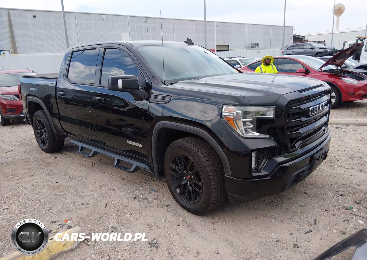 2021 GMC Sierra 1500 2Wd Short Box Elevation