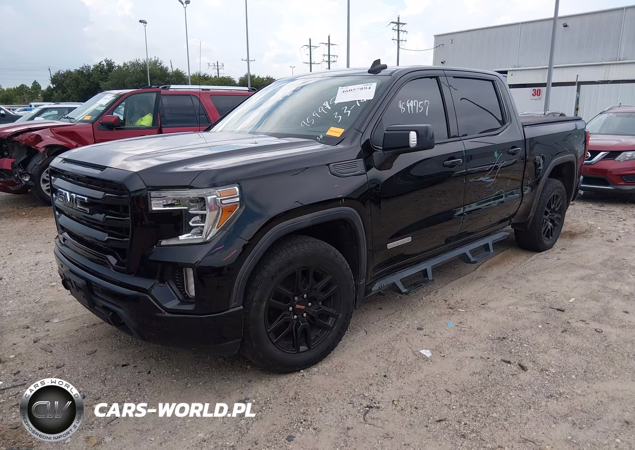 2021 GMC Sierra 1500 2Wd Short Box Elevation VIN:3GTP8CEK5MG135043 - 2