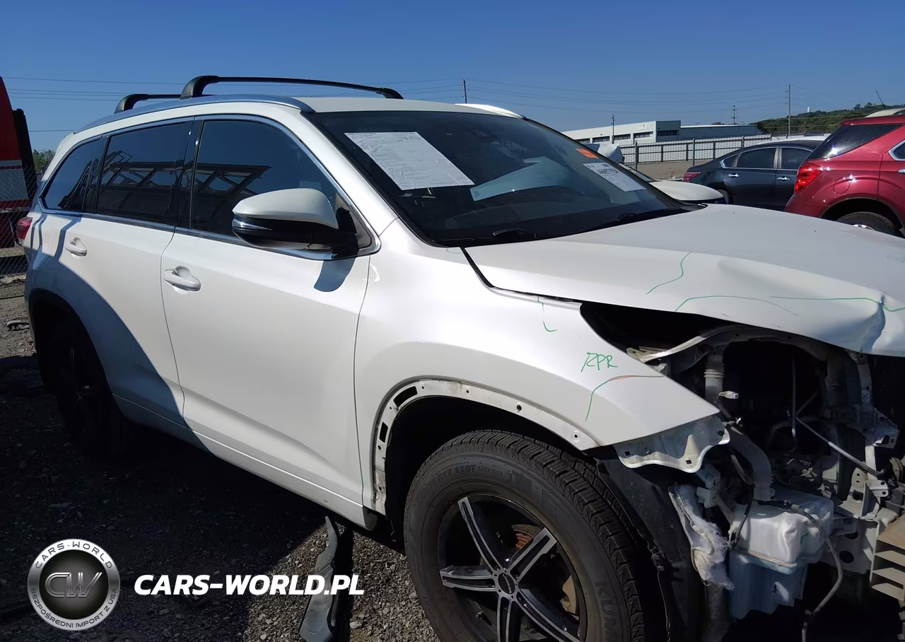 2017 Toyota Highlander Xle VIN:5TDKZRFH6HS516095 - 14