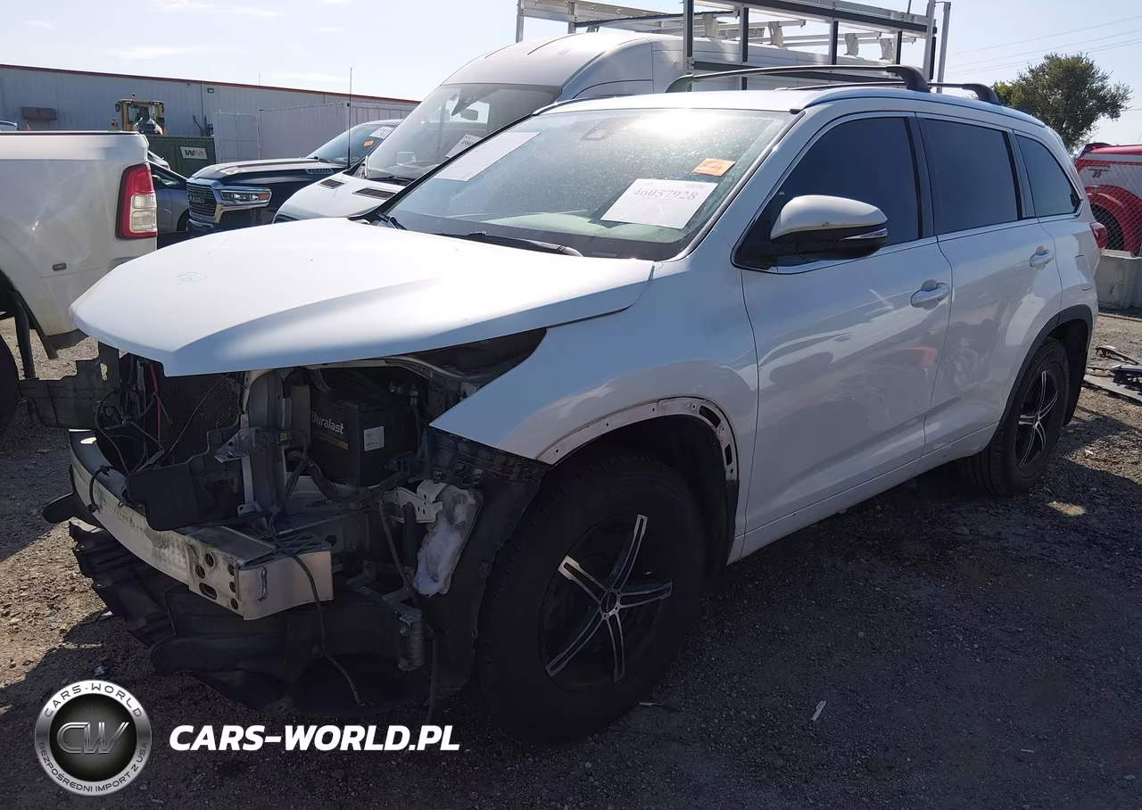 2017 Toyota Highlander Xle VIN:5TDKZRFH6HS516095 - 2