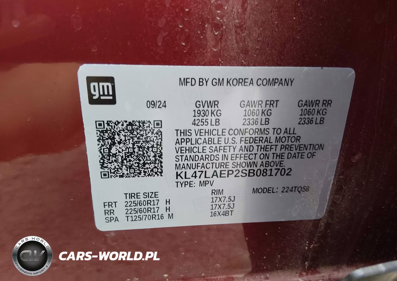 2025 Buick Envista Preferred Fwd VIN:KL47LAEP2SB081702 - 9