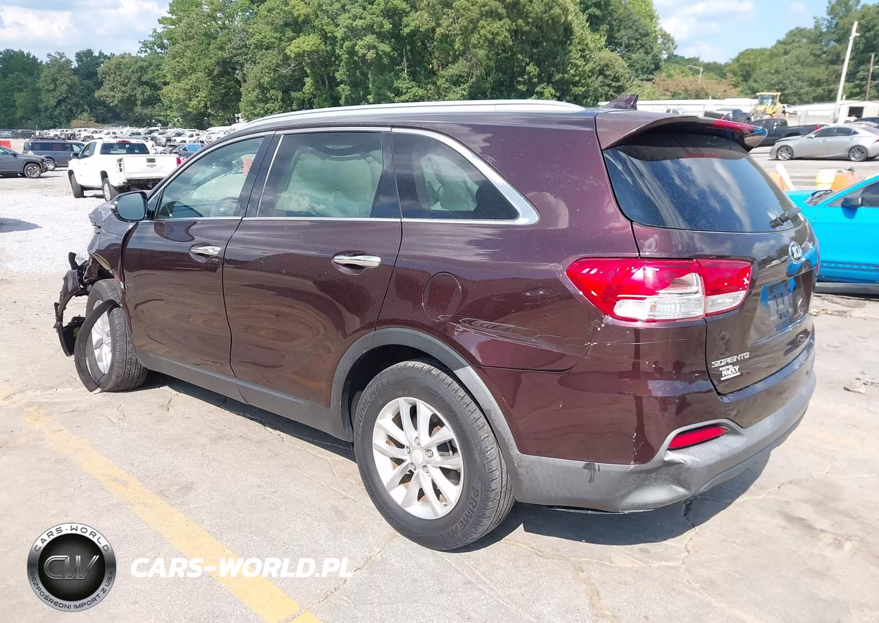 2016 Kia Sorento 3.3L Lx VIN:5XYPG4A55GG012709 - 3