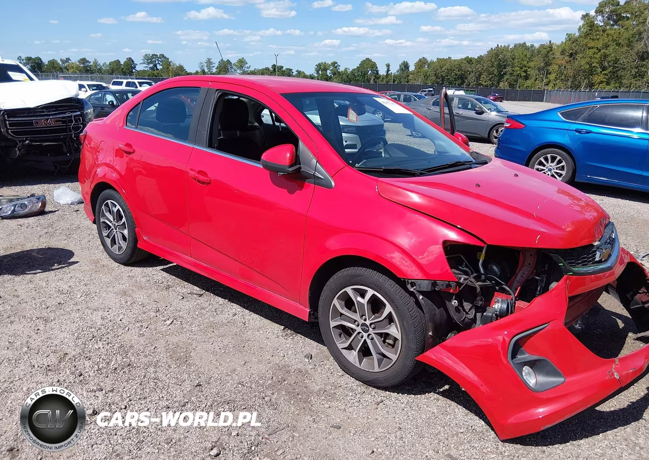 2018 Chevrolet Sonic Lt Auto VIN:1G1JD5SH1J4116464 - 1