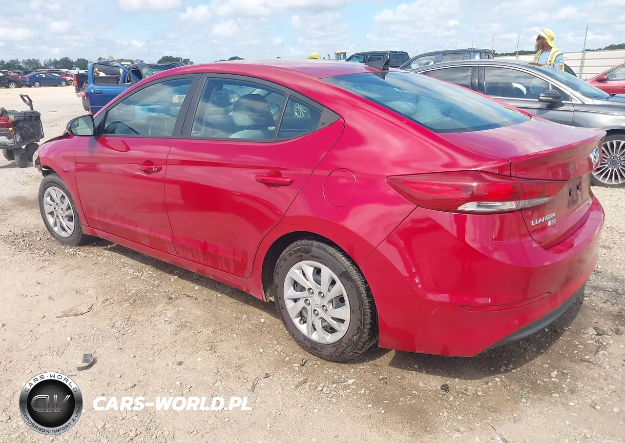2017 Hyundai Elantra Se VIN:KMHD74LF3HU108651 - 3