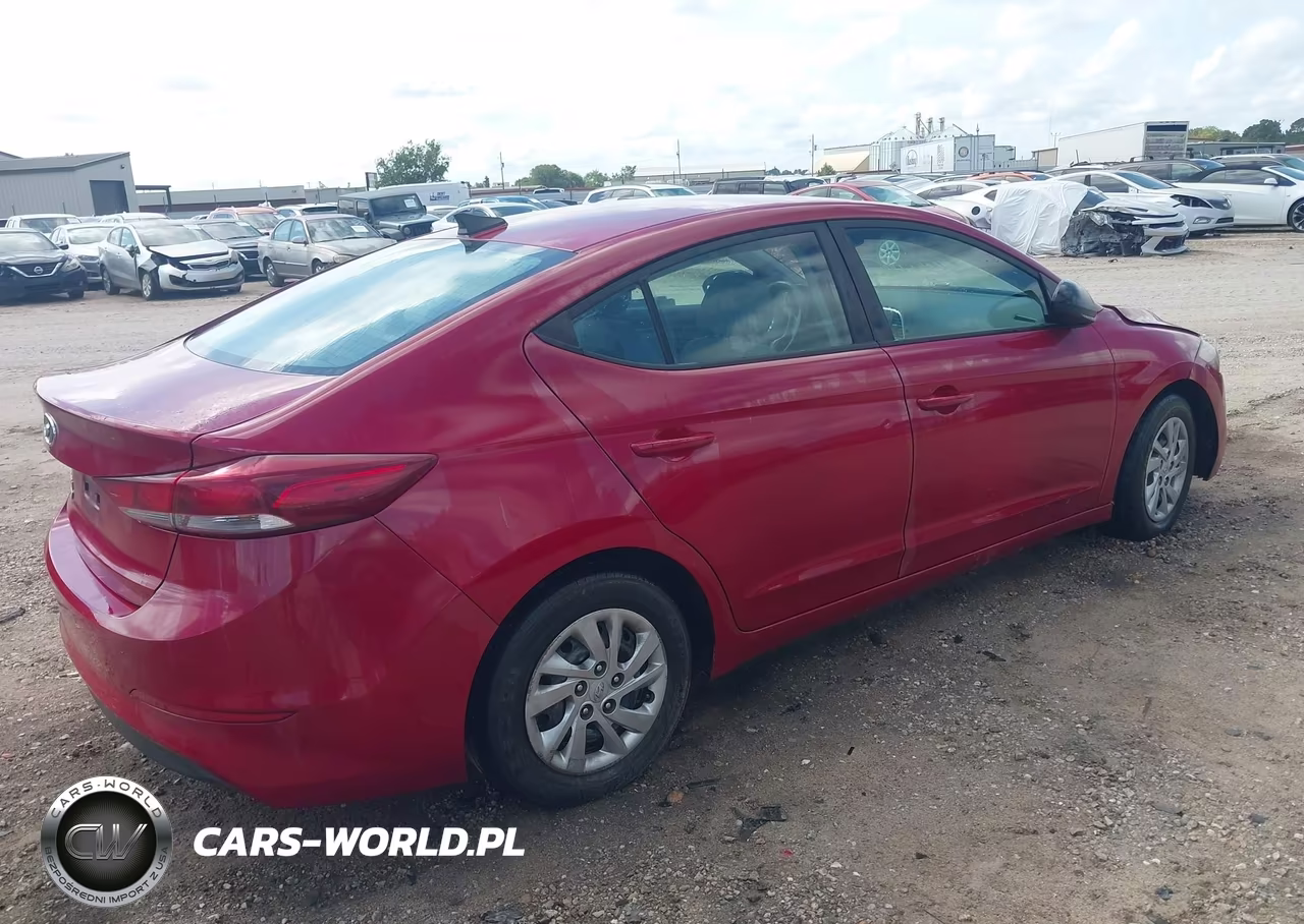 2017 Hyundai Elantra Se VIN:KMHD74LF3HU108651 - 4