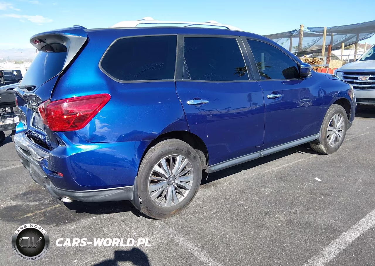 2020 Nissan Pathfinder Sv 4Wd VIN:5N1DR2BM6LC592179 - 4
