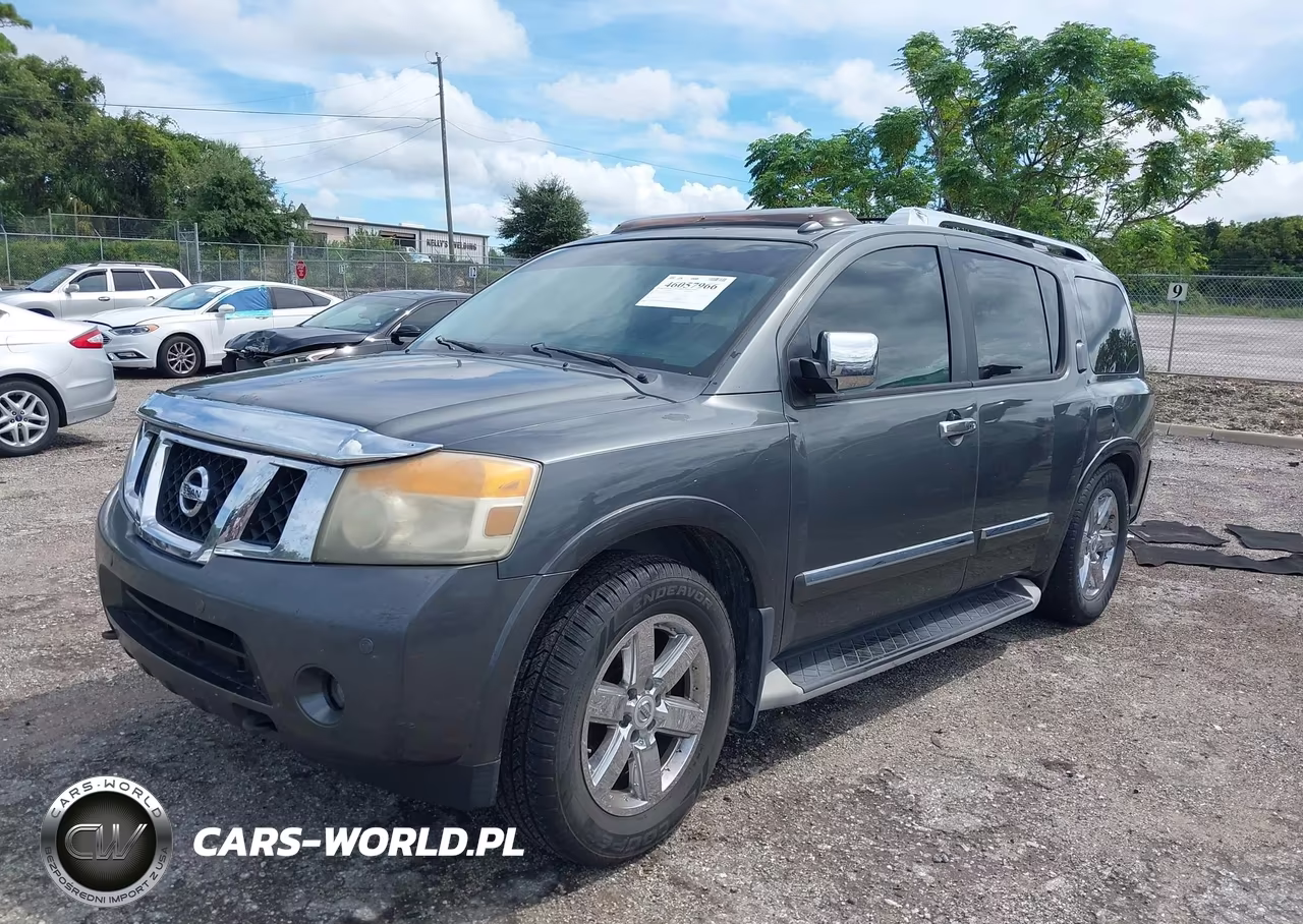2011 Nissan Armada Platinum VIN:5N1BA0ND1BN616177 - 2