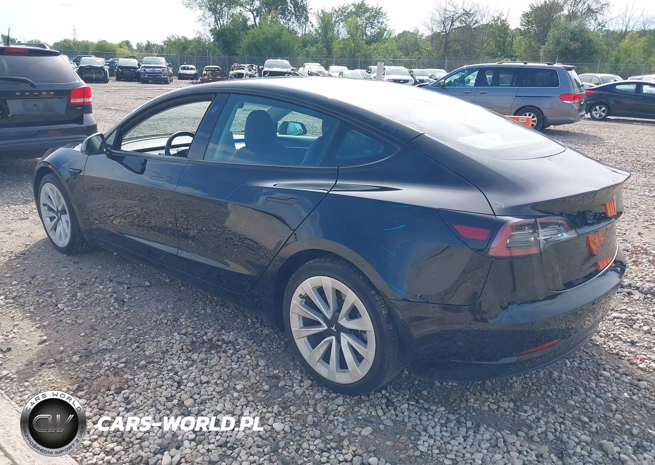 2022 Tesla Model 3 Long Range Dual Motor All-Wheel Drive VIN:5YJ3E1EB9NF209146 - 3