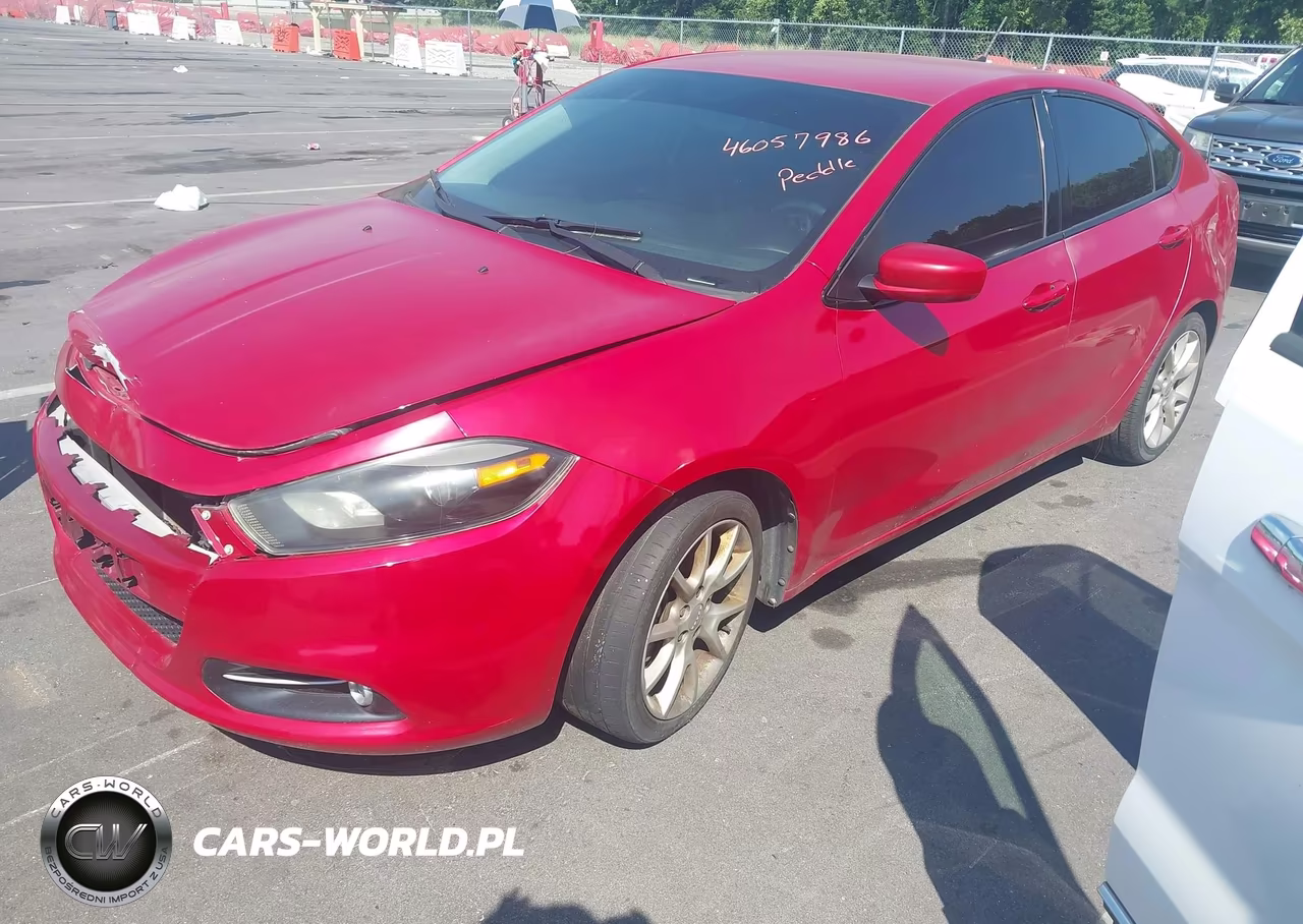 2013 Dodge Dart Sxt VIN:1C3CDFBA1DD334499 - 2