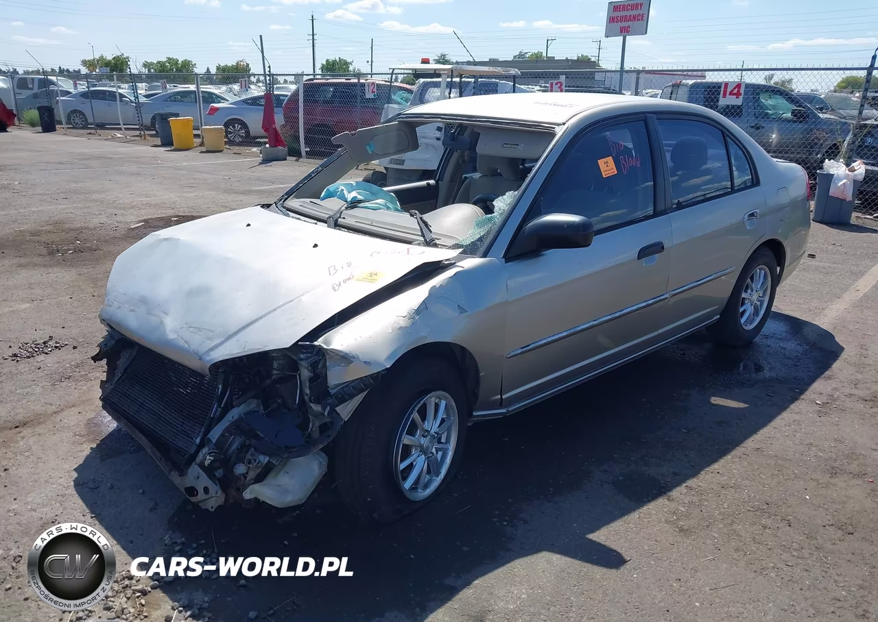 2003 Honda Civic Lx VIN:2HGES16573H623500 - 2