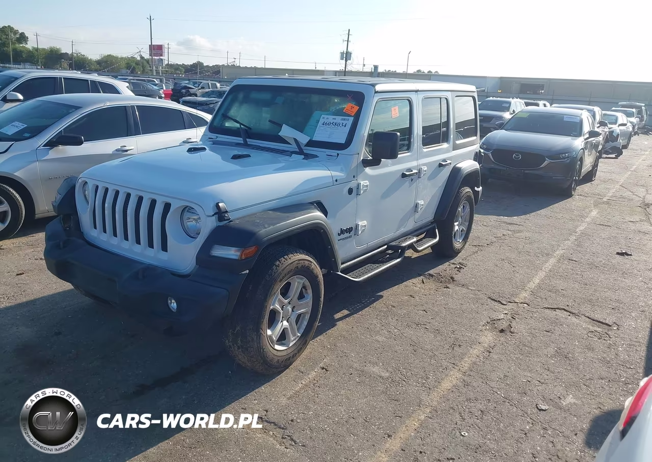 2022 Jeep Wrangler Unlimited Sport S 4X4 VIN:1C4HJXDG2NW215075 - 2