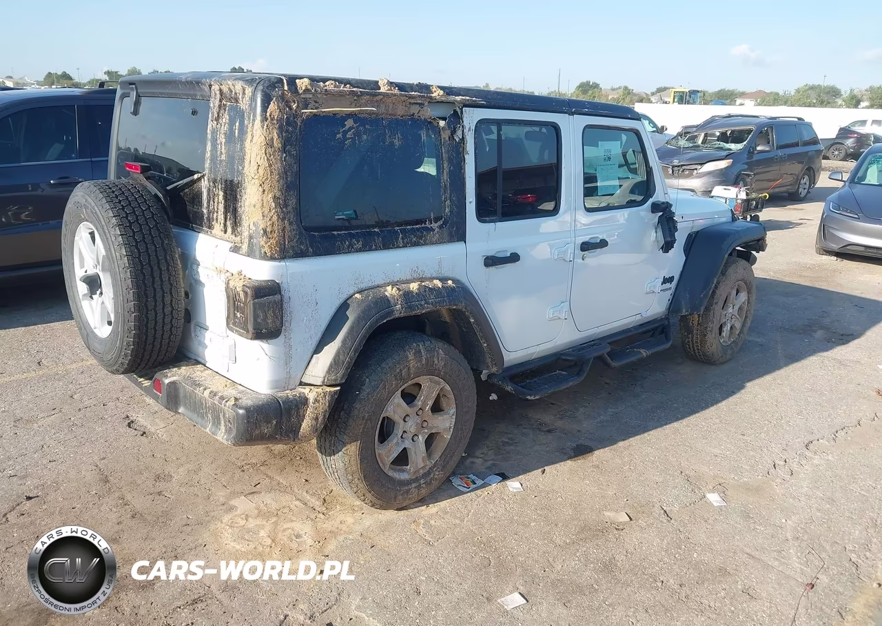 2022 Jeep Wrangler Unlimited Sport S 4X4 VIN:1C4HJXDG2NW215075 - 4