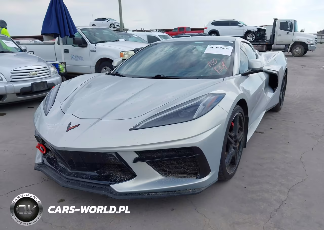 2023 Chevrolet Corvette Stingray Rwd 2Lt VIN:1G1YB3D43P5109229 - 2