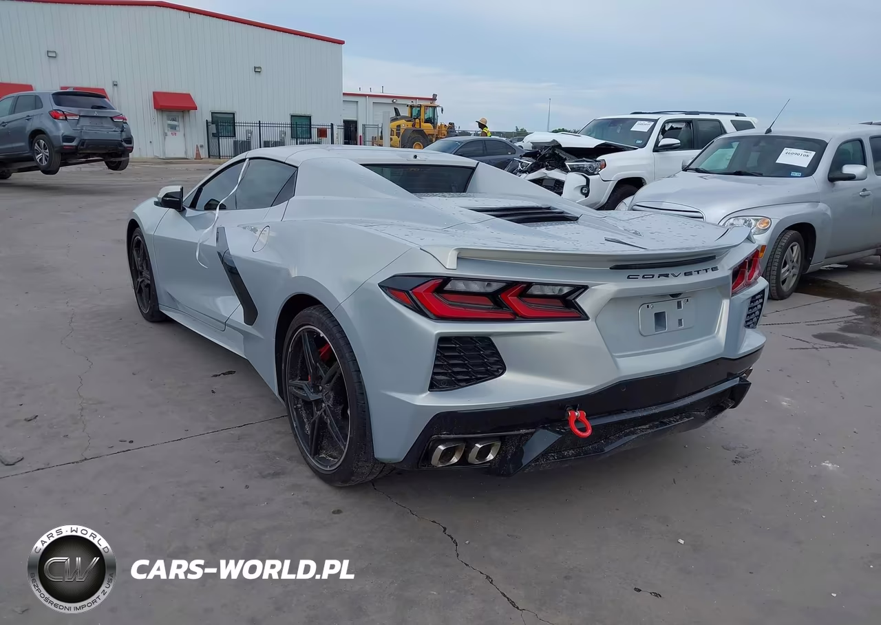 2023 Chevrolet Corvette Stingray Rwd 2Lt VIN:1G1YB3D43P5109229 - 3