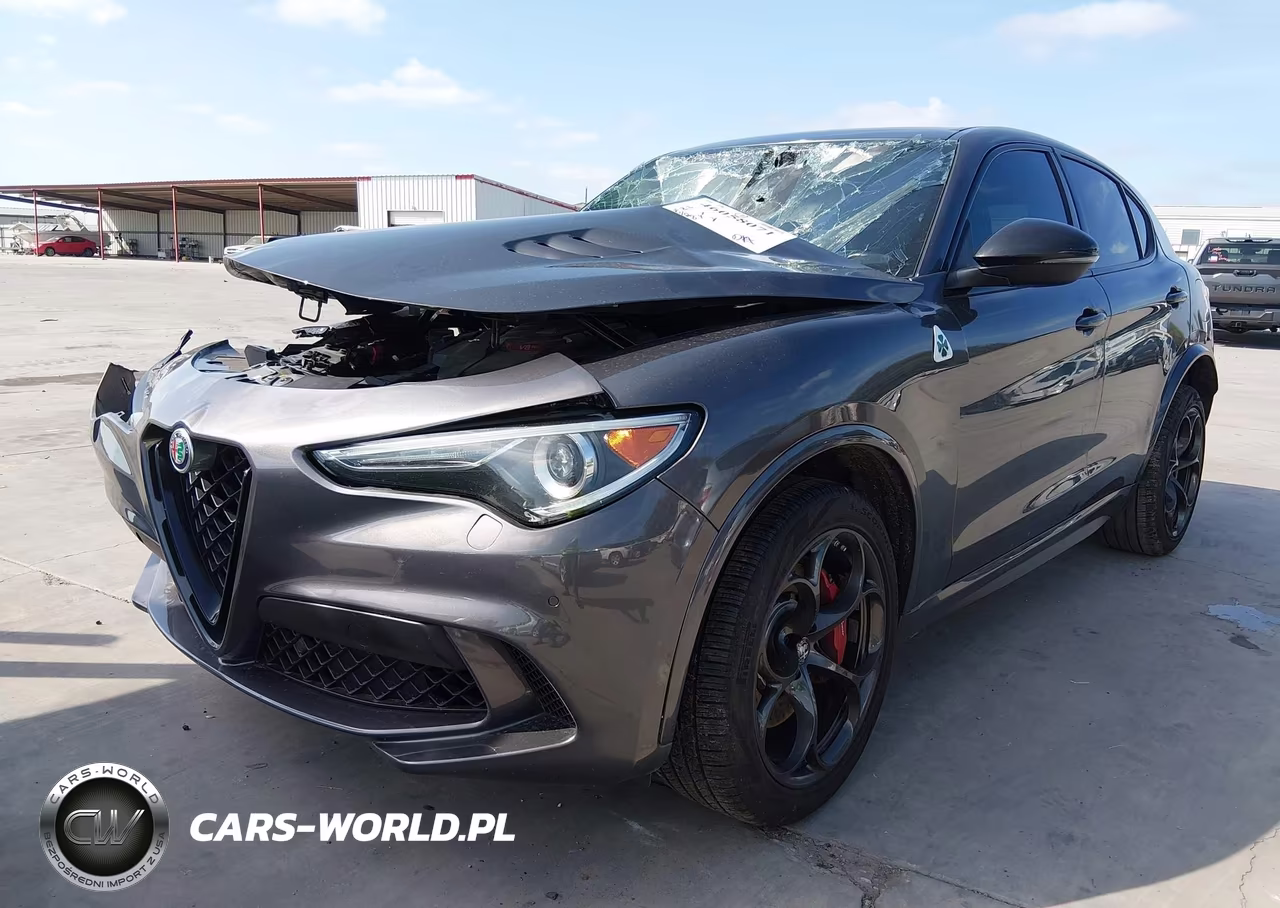 2021 Alfa Romeo Stelvio Quadrifoglio Awd VIN:ZASPAKEV1M7D14093 - 2